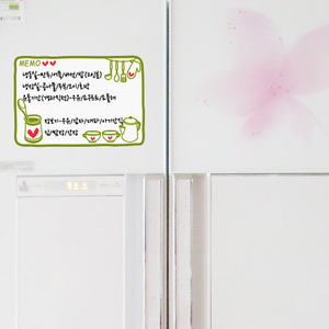 칠판시트지 보드시트지 화이트보드시트지  ia012-냉장고메모판(칠판시트)-보드펜증정 